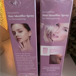 Hair Identifier Spray for Dermaplaning